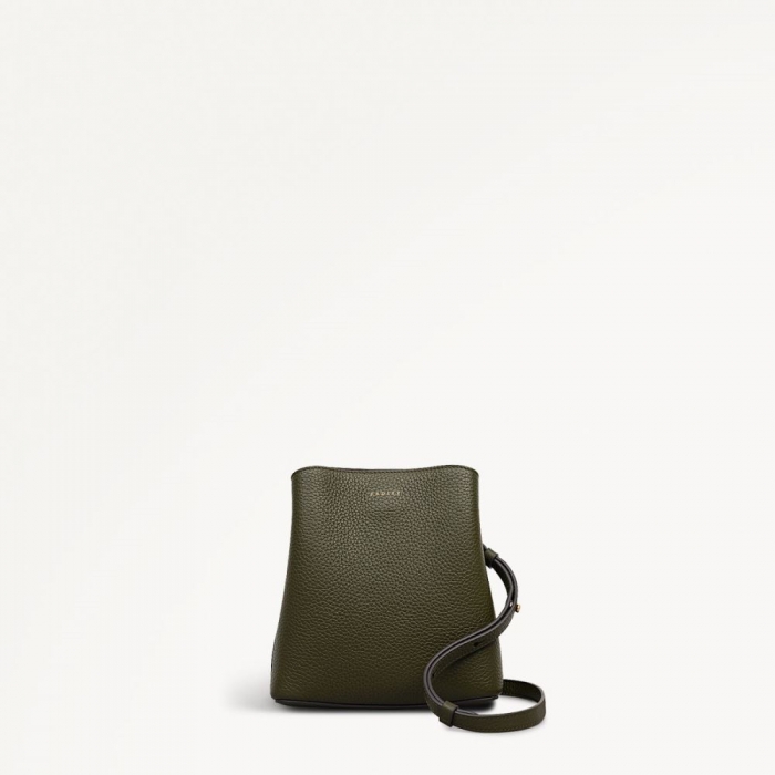 Radley London Quick Ship Women's Dukes Place - Small Compartment Cross Body - Pine Needle