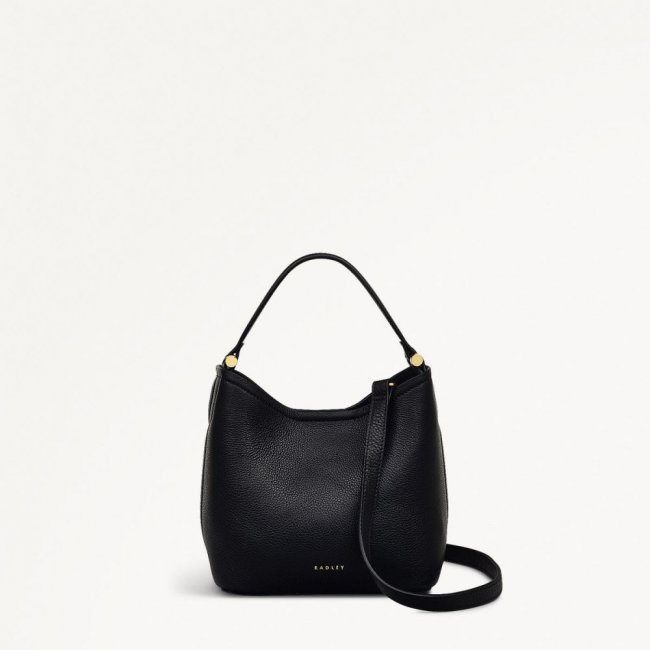 Radley London Quick Ship Women's Bathurst Mews - Small Open Top Grab - Black  Radley London Quick Ship Women's Bathurst Mews - Small Open Top Grab - Black