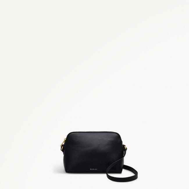 Radley London Quick Ship Women's Bow Street - Small Ziptop Crossbody - Black  Radley London Quick Ship Women's Bow Street - Small Ziptop Crossbody - Black