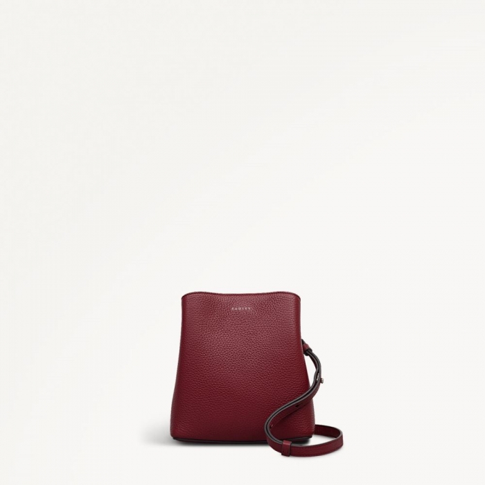 Radley London Quick Ship Women's Dukes Place - Small Compartment Cross Body - Carmine