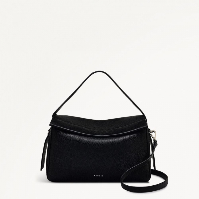 Radley London Quick Ship Women's De Beauvoir - Medium Ziptop Grab - Black