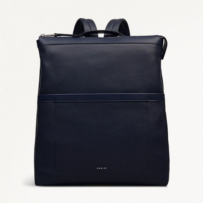 Radley London Quick Ship Women's Alba Place - Large Ziptop Backpack - Ink  Radley London Quick Ship Women's Alba Place - Large Ziptop Backpack - Ink