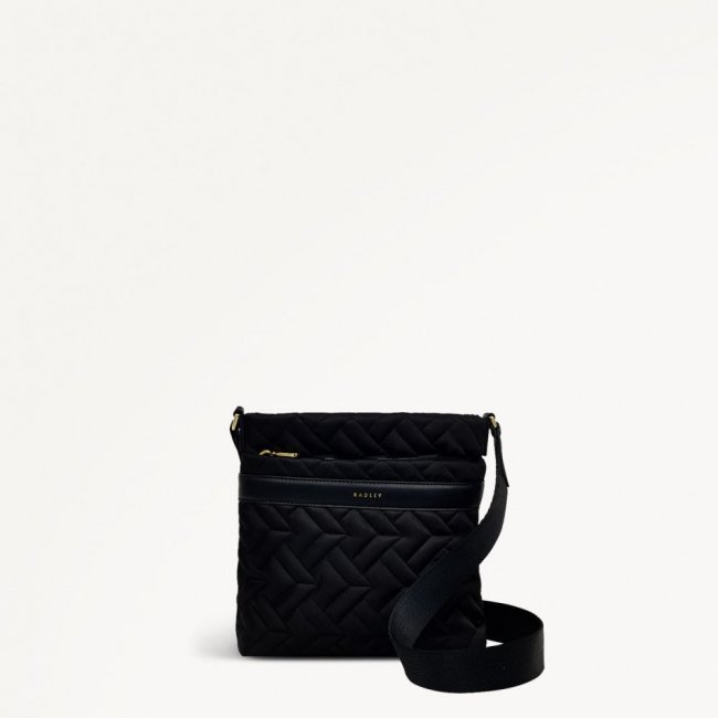 Radley London Quick Ship Women's Holland Park - Small Ziptop Crossbody - Black  Radley London Quick Ship Women's Holland Park - Small Ziptop Crossbody - Black