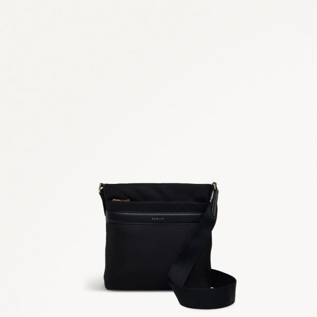 Radley London Quick Ship Women's Holland Park - Small Ziptop Crossbody - Black  Radley London Quick Ship Women's Holland Park - Small Ziptop Crossbody - Black