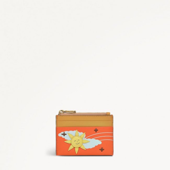 Radley London Quick Ship Women's Coin Street - Small Coin Purse - Orange Peel  Radley London Quick Ship Women's Coin Street - Small Coin Purse - Orange Peel