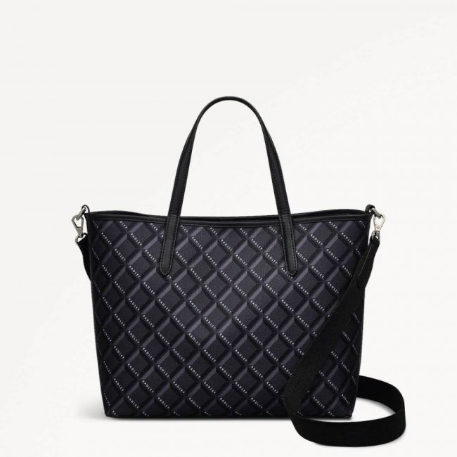 Radley London Quick Ship Women's Southwell Gardens - Open Top Grab - Black  Radley London Quick Ship Women's Southwell Gardens - Open Top Grab - Black