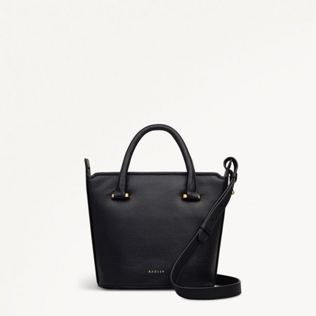 Radley London Quick Ship Women's Golbourne Road - Small Ziptop Grab - Black  Radley London Quick Ship Women's Golbourne Road - Small Ziptop Grab - Black