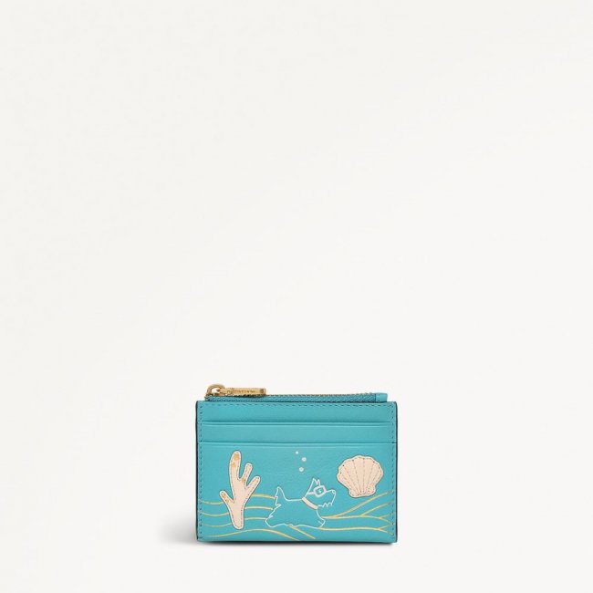 Radley London Quick Ship Women's Coin Street - Small Coin Purse - Maldives  Radley London Quick Ship Women's Coin Street - Small Coin Purse - Maldives