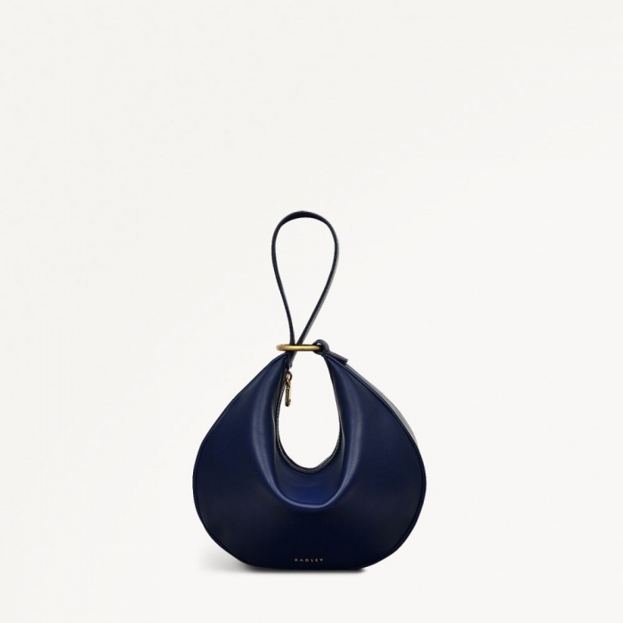 Radley London Quick Ship Women's The Harrington - Medium Ziptop Clutch - Evenfall