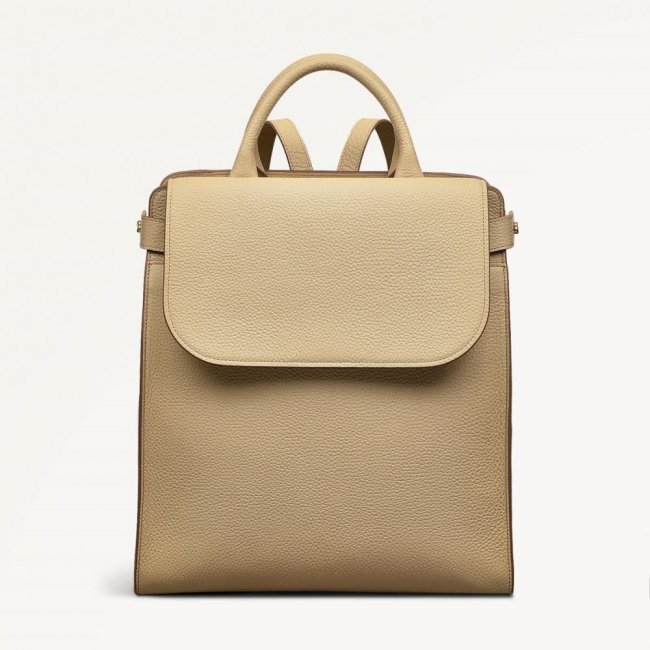 Radley London Quick Ship Women's The Rathbone - Large Flapover Backpack - Stone