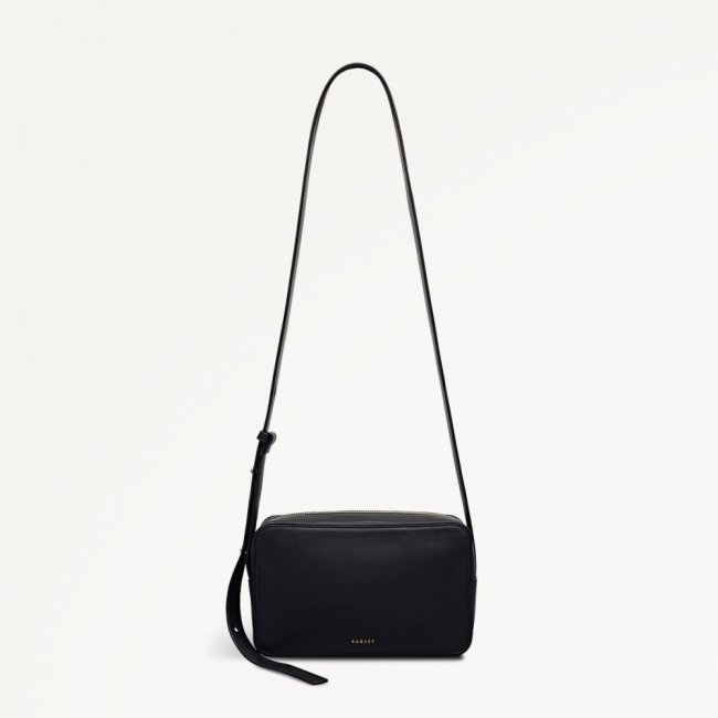 Radley London Quick Ship Women's Duchess Close - Small Ziptop Cross Body - Black  Radley London Quick Ship Women's Duchess Close - Small Ziptop Cross Body - Black