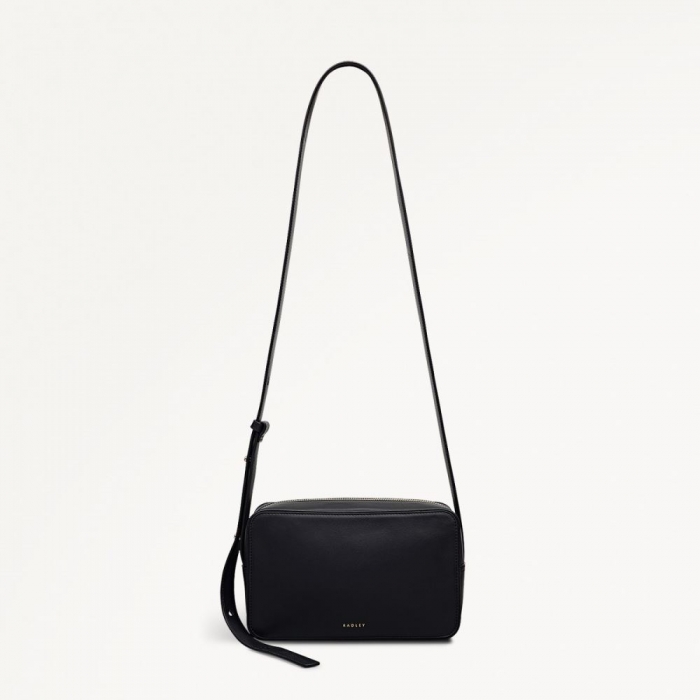 Radley London Quick Ship Women's Duchess Close - Small Ziptop Cross Body - Black