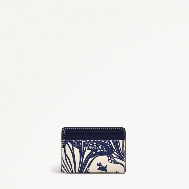 Radley London Quick Ship Women's Under The Sea - Small Card Holder - Chalk  Radley London Quick Ship Women's Under The Sea - Small Card Holder - Chalk