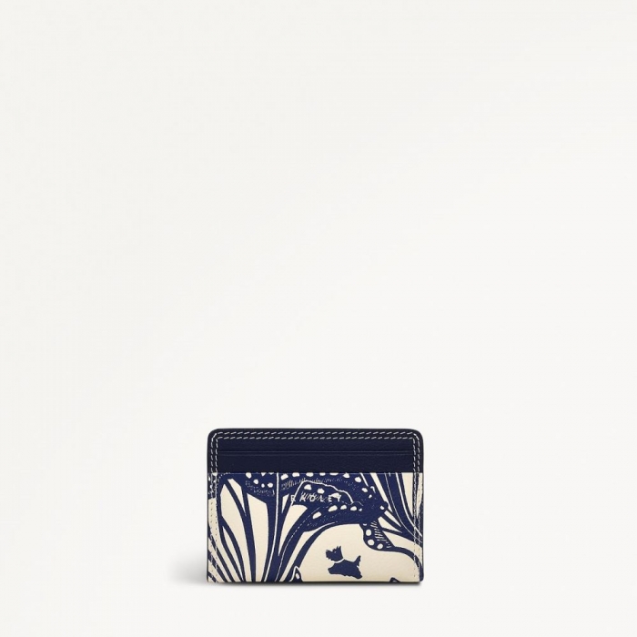 Radley London Quick Ship Women's Under The Sea - Small Card Holder - Chalk