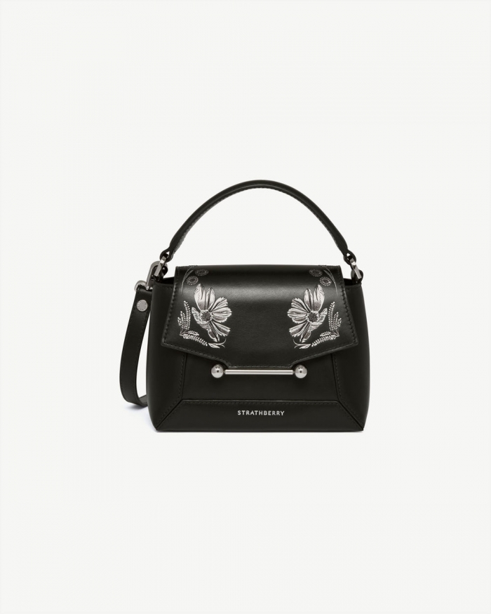 Strathberry Canada Outlet Women's Mosaic Nano - Black