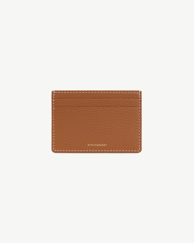 Strathberry Canada Outlet Women's Cardholder - Brown Strathberry Canada Outlet Women's Cardholder - Brown