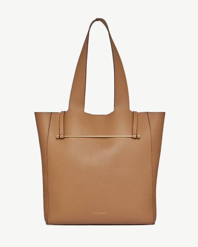 Strathberry Canada Outlet Women's Melody Tote - Brown Strathberry Canada Outlet Women's Melody Tote - Brown