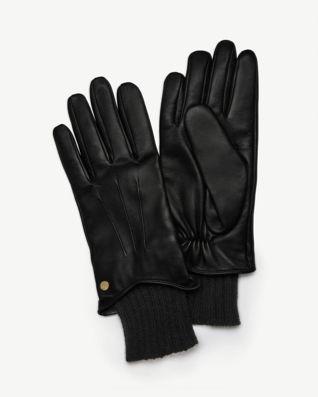 Strathberry Canada Outlet Women's Grange Gloves - Black Strathberry Canada Outlet Women's Grange Gloves - Black