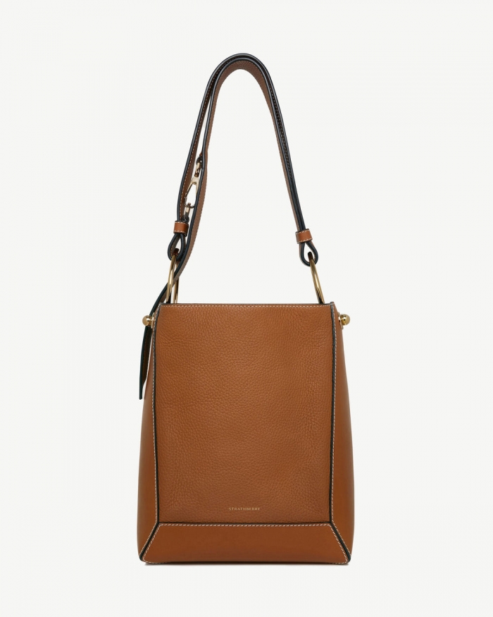 Strathberry Canada Outlet Women's Lana Midi Bucket Bag - Brown