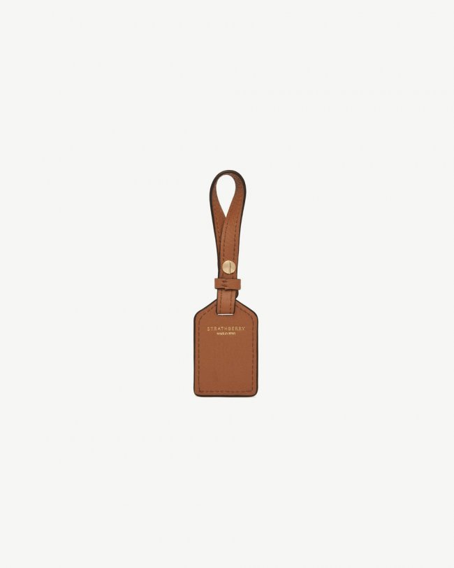 Strathberry Canada Outlet Women's Leather Tag - Brown Strathberry Canada Outlet Women's Leather Tag - Brown