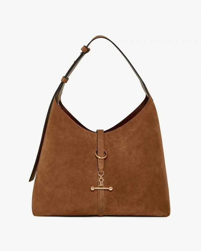 Strathberry Canada Outlet Women's Kite Hobo Maxi - Tan Strathberry Canada Outlet Women's Kite Hobo Maxi - Tan