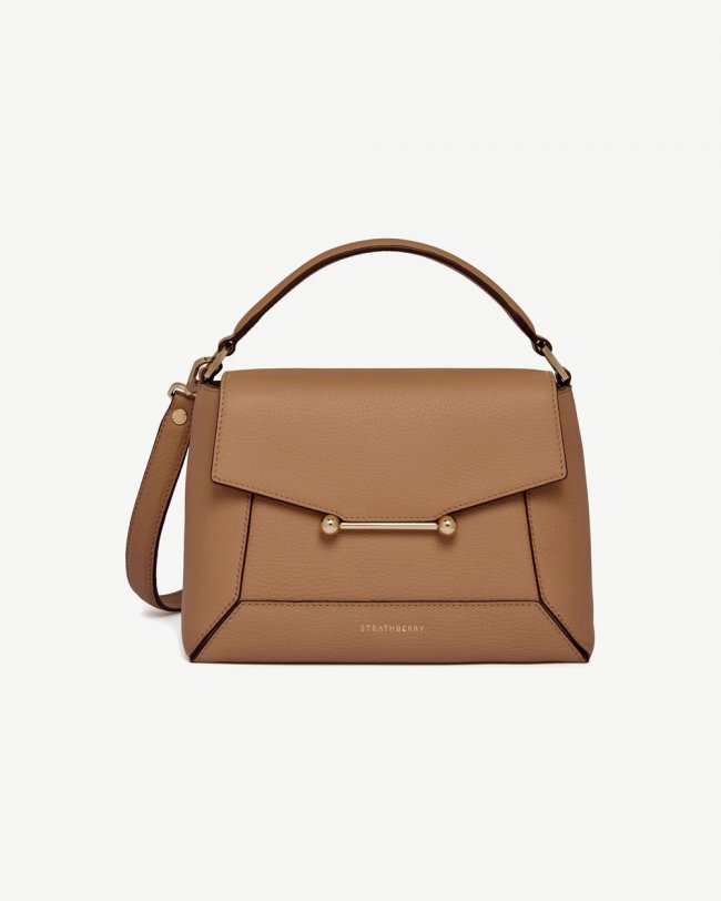 Strathberry Canada Outlet Women's Mosaic Bag - Brown