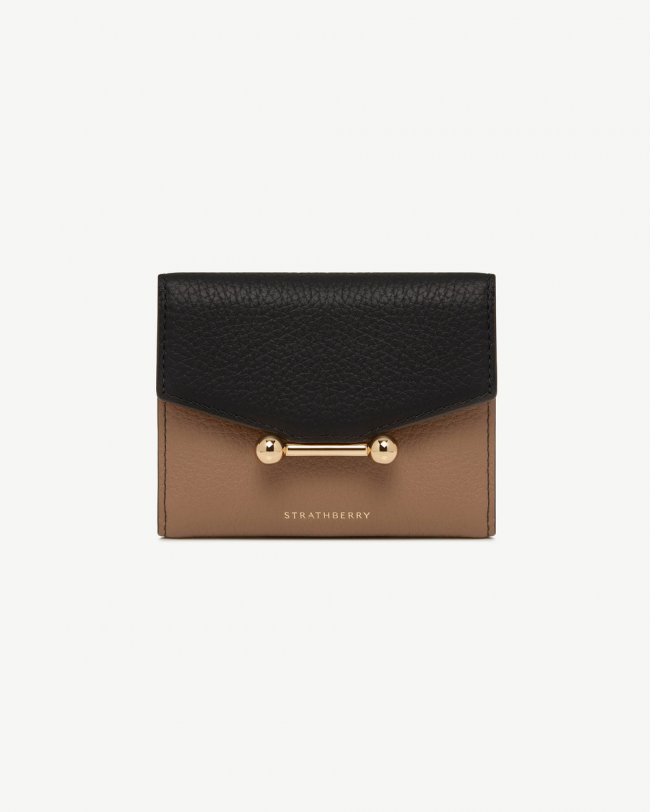 Strathberry Canada Outlet Women's Mosaic Trifold Wallet - Brown Strathberry Canada Outlet Women's Mosaic Trifold Wallet - Brown