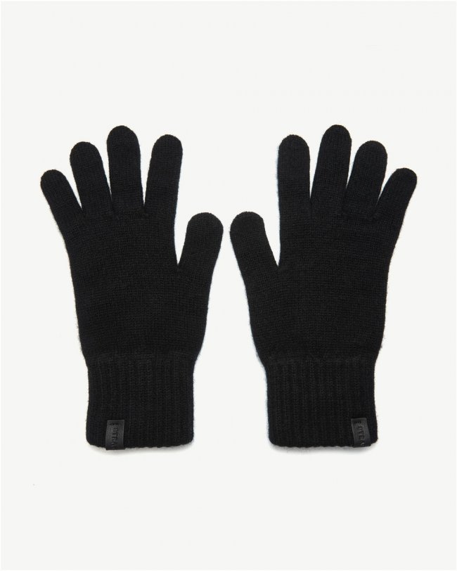 Strathberry Canada Outlet Women's Westray Cashmere Gloves - Black Strathberry Canada Outlet Women's Westray Cashmere Gloves - Black