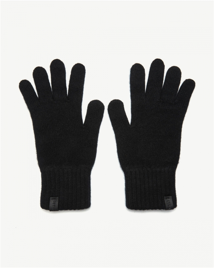 Strathberry Canada Outlet Women's Westray Cashmere Gloves - Black
