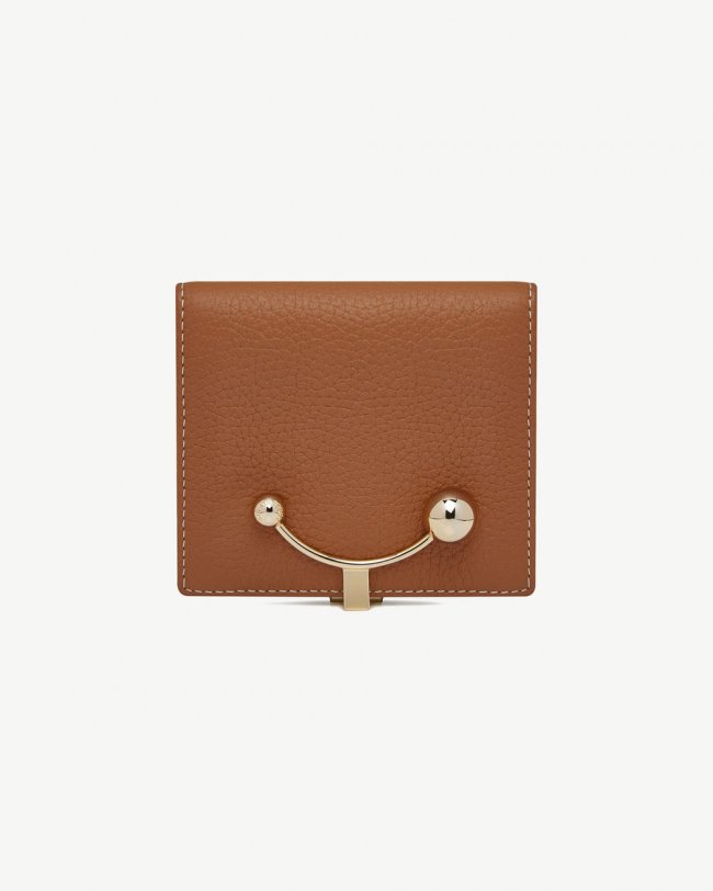 Strathberry Canada Outlet Women's Crescent Wallet - Brown Strathberry Canada Outlet Women's Crescent Wallet - Brown