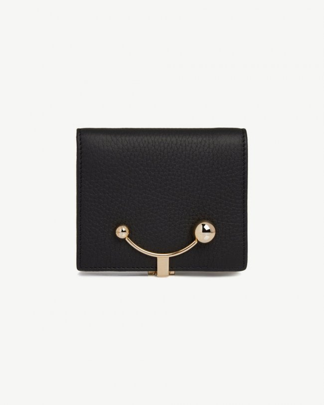 Strathberry Canada Outlet Women's Crescent Wallet - Black Strathberry Canada Outlet Women's Crescent Wallet - Black
