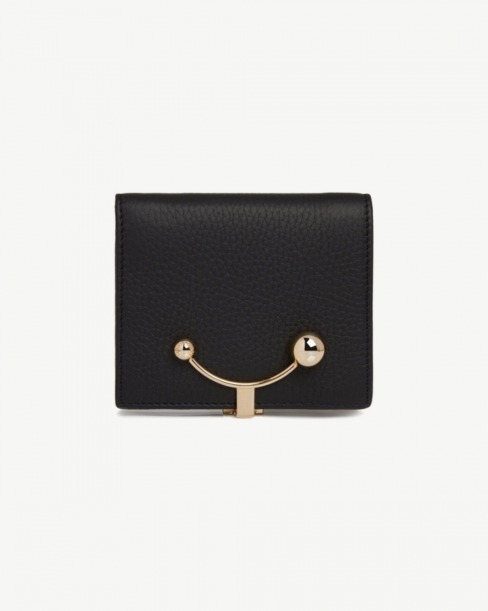 Strathberry Canada Outlet Women's Crescent Wallet - Black