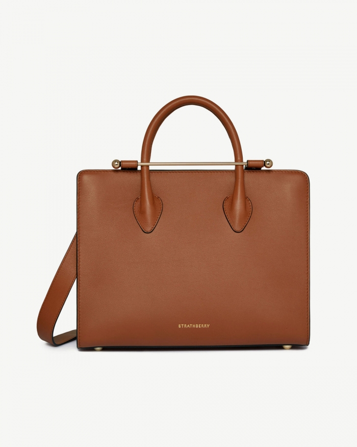 Strathberry Canada Outlet Women's Midi Tote - Tan / Brown