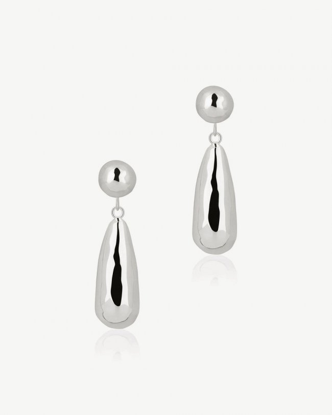 Strathberry Canada Outlet Women's Jasmine Earring - Sterling Silver - Silver Strathberry Canada Outlet Women's Jasmine Earring - Sterling Silver - Silver
