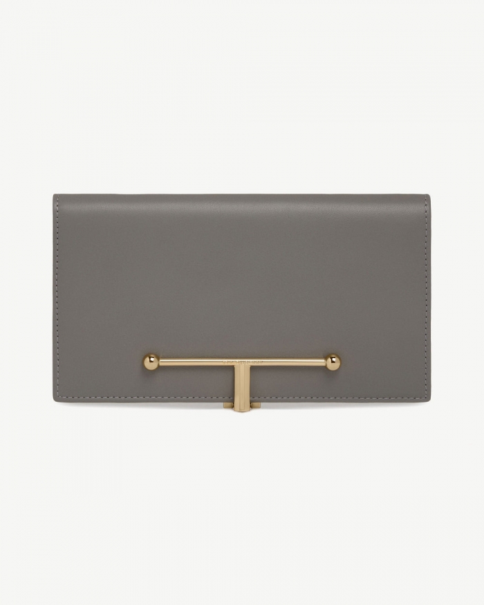 Strathberry Canada Outlet Women's Large Melville Street Wallet - Grey