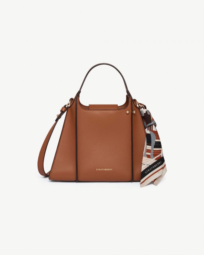 Strathberry Canada Outlet Women's Arkshell - Brown Strathberry Canada Outlet Women's Arkshell - Brown