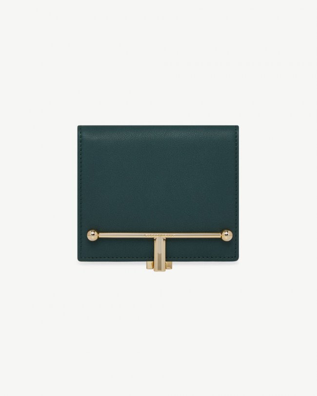 Strathberry Canada Outlet Women's Melville Street Wallet - Green Strathberry Canada Outlet Women's Melville Street Wallet - Green