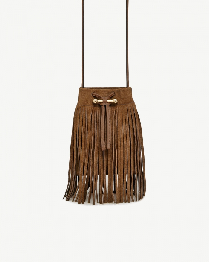 Strathberry Canada Outlet Women's Osette Midi Pouch - Brown