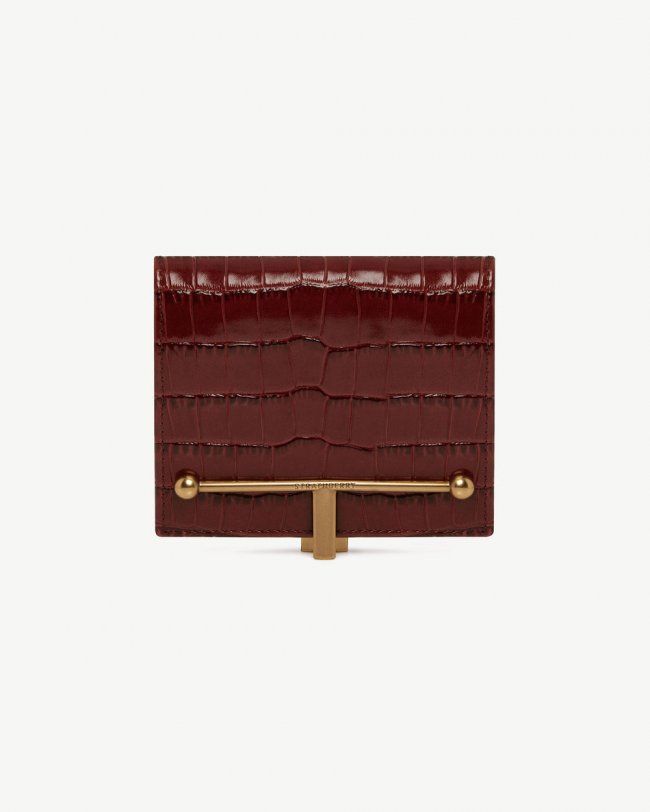 Strathberry Canada Outlet Women's Melville Street Wallet - Red Strathberry Canada Outlet Women's Melville Street Wallet - Red