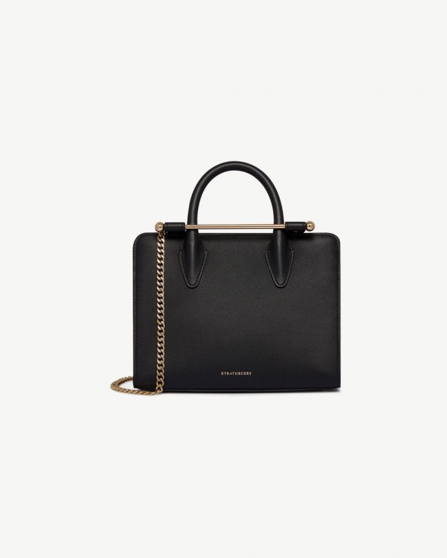 Strathberry Canada Outlet Women's Mini Tote - Black Strathberry Canada Outlet Women's Mini Tote - Black