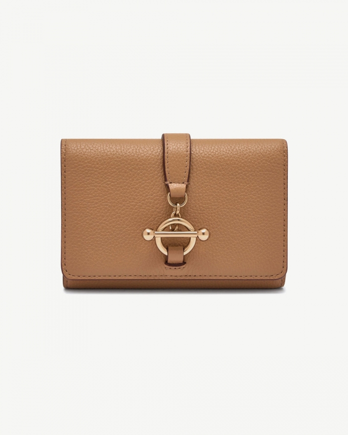 Strathberry Canada Outlet Women's Kite Medium Trifold Wallet - Brown