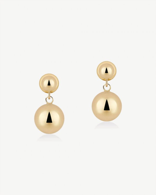Strathberry Canada Outlet Women's Lana Earrings - 22 Carat Gold Gilded - Gold Strathberry Canada Outlet Women's Lana Earrings - 22 Carat Gold Gilded - Gold