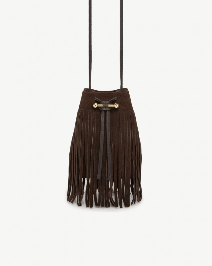 Strathberry Canada Outlet Women's Osette Midi Pouch - Brown