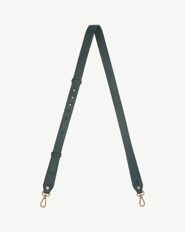 Strathberry Canada Outlet Women's Adjustable Leather Strap - Green Strathberry Canada Outlet Women's Adjustable Leather Strap - Green