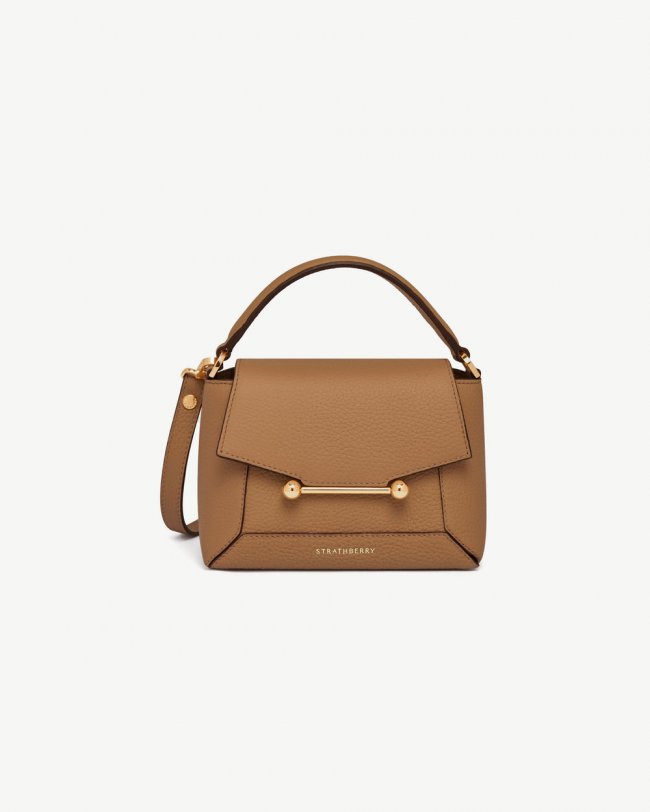 Strathberry Canada Outlet Women's Mosaic Nano - Brown Strathberry Canada Outlet Women's Mosaic Nano - Brown