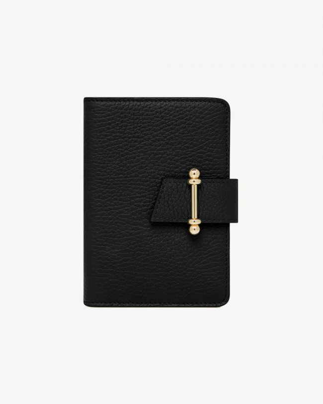Strathberry Canada Outlet Women's Multrees Passport Holder - Black Strathberry Canada Outlet Women's Multrees Passport Holder - Black