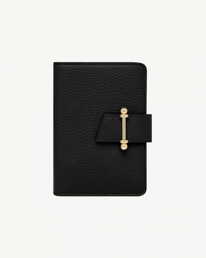 Strathberry Canada Outlet Women's Multrees Passport Holder - Black