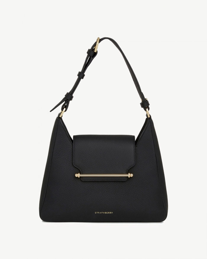 Strathberry Canada Outlet Women's Multrees Hobo - Black