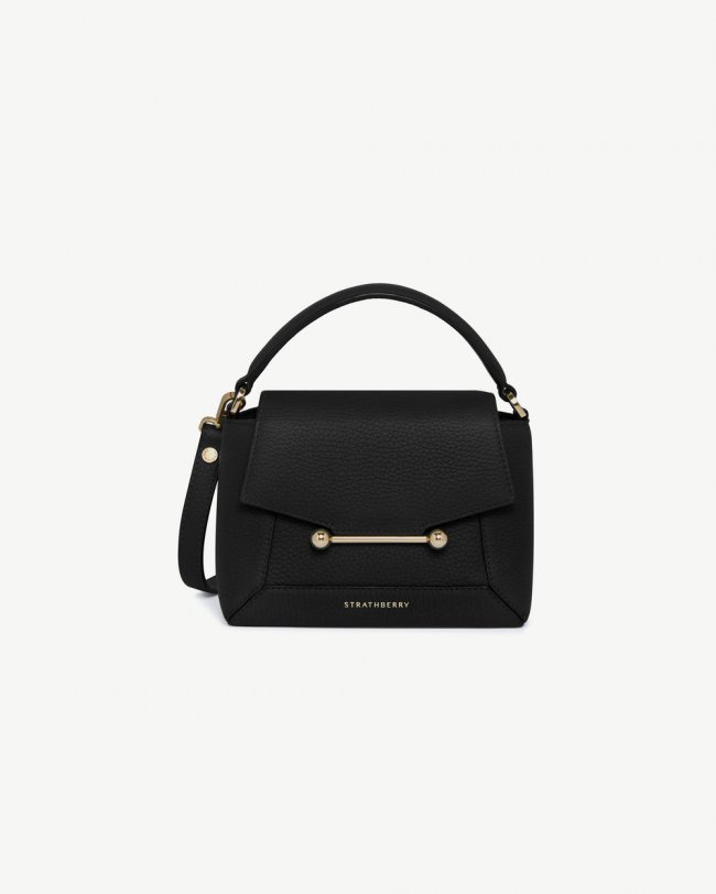 Strathberry Canada Outlet Women's Mosaic Nano - Black