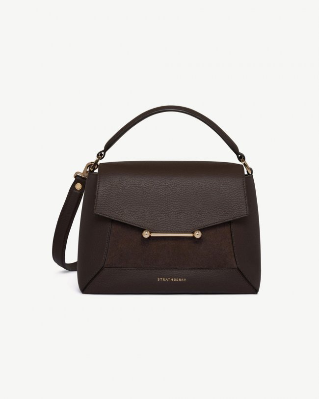 Strathberry Canada Outlet Women's Mosaic Bag - Brown